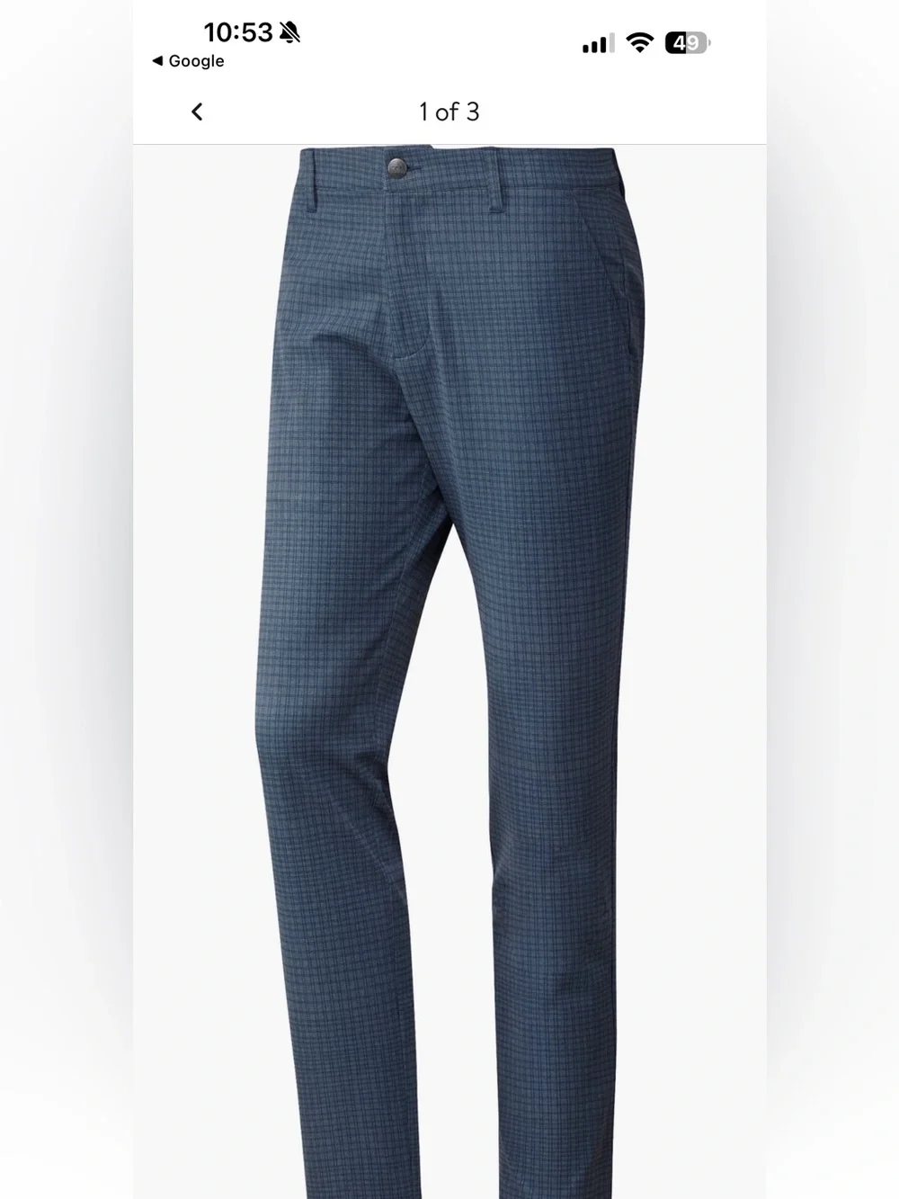 Adidas performance golf pants